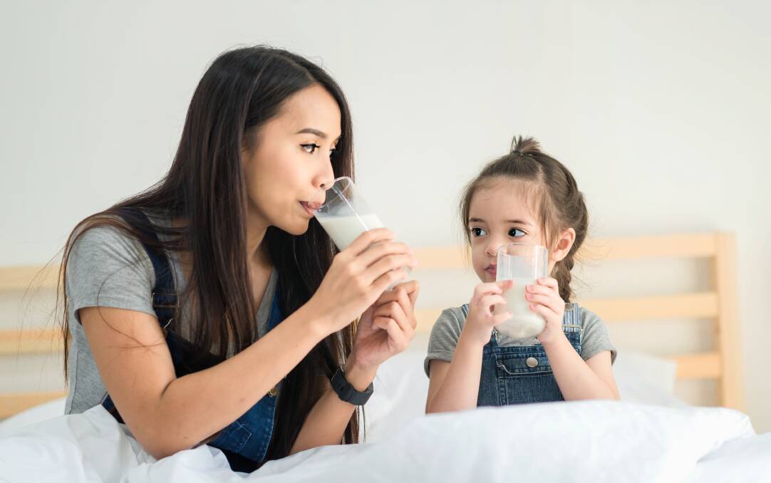 MILK IT INSTEAD: No matter your age, it is important to keep up your calcium intake to ensure strong bones.