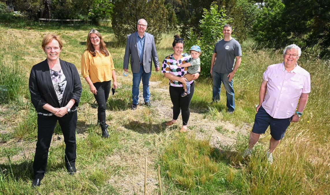 THE NEXT COUNCILLORS: Jenny O'Connor, Diane Shepheard, Bernard Gaffney, Sophie Price with son Jack, Larry Goldsworthy and Peter Croucher will be on Indigo Council for the next four years. Pictures: MARK JESSER