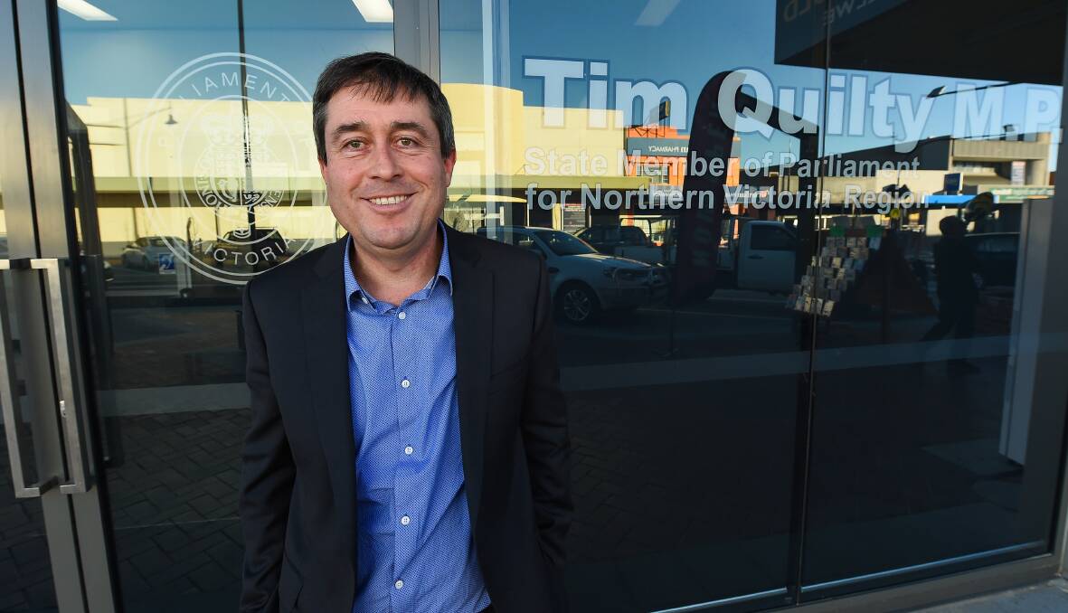 ADDRESSING CONCERNS: Northern Victoria MP Tim Quilty said property owners are worried that intruders will introduce or spread diseases on their farm, or steal or harm livestock.