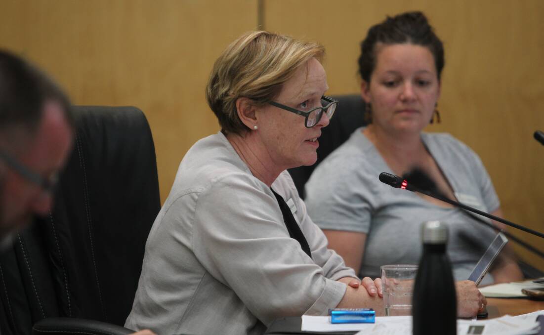NEW ROLE: Cr Jenny O'Connor was back at the Indigo Council meeting last week, after she temporarily stepped down to run in the Victorian election. Picture: SHANA MORGAN