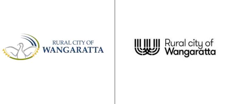THE OLD AND THE NEW: Wangaratta Council has proposed to keep its current logo featuring the cormorant (left) for official purposes and the new logo (right) for marketing and promotion.