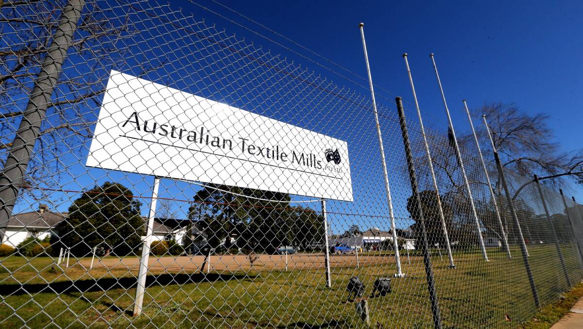 SQUASHED PLANS: There will be no housing development at Wangaratta's Australian Textile Mills site.