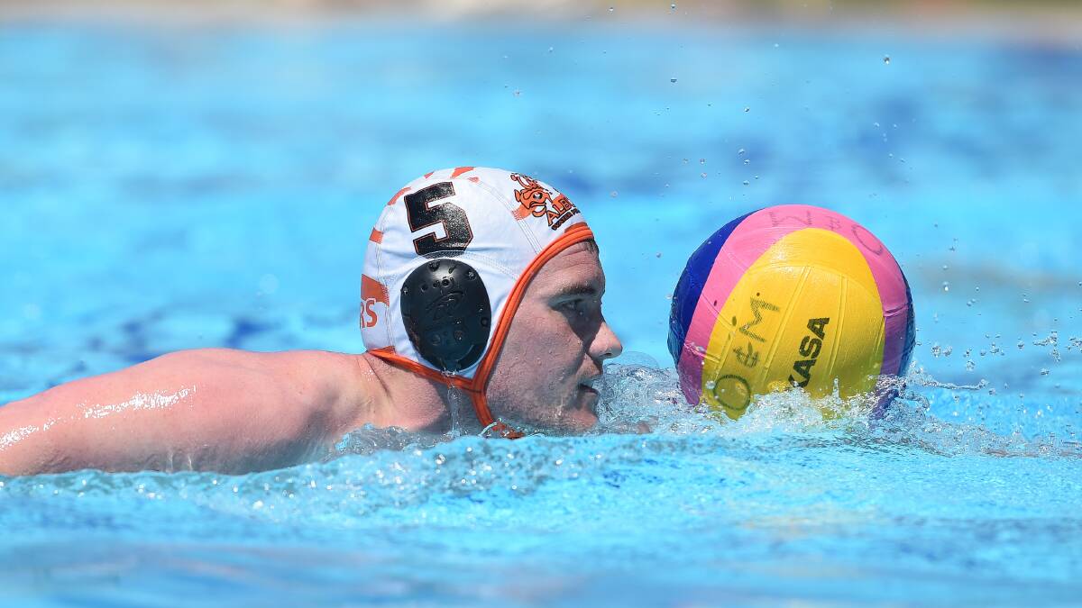 KEEPING THE PRESSURE ON: Albury Tigers water polo player and O&M Aquatics Action Group member Jack Baker was one of six people to ask questions of Wodonga Council this week.