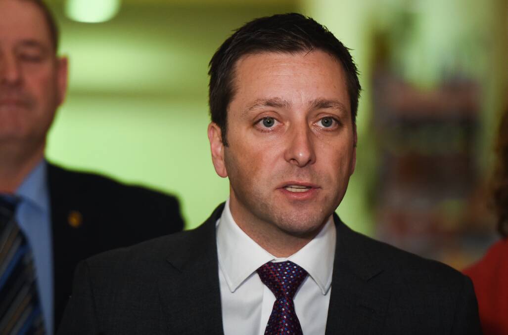 NEED FOR CHANGE: Opposition Leader Matthew Guy has pushed for more changes to parole law.