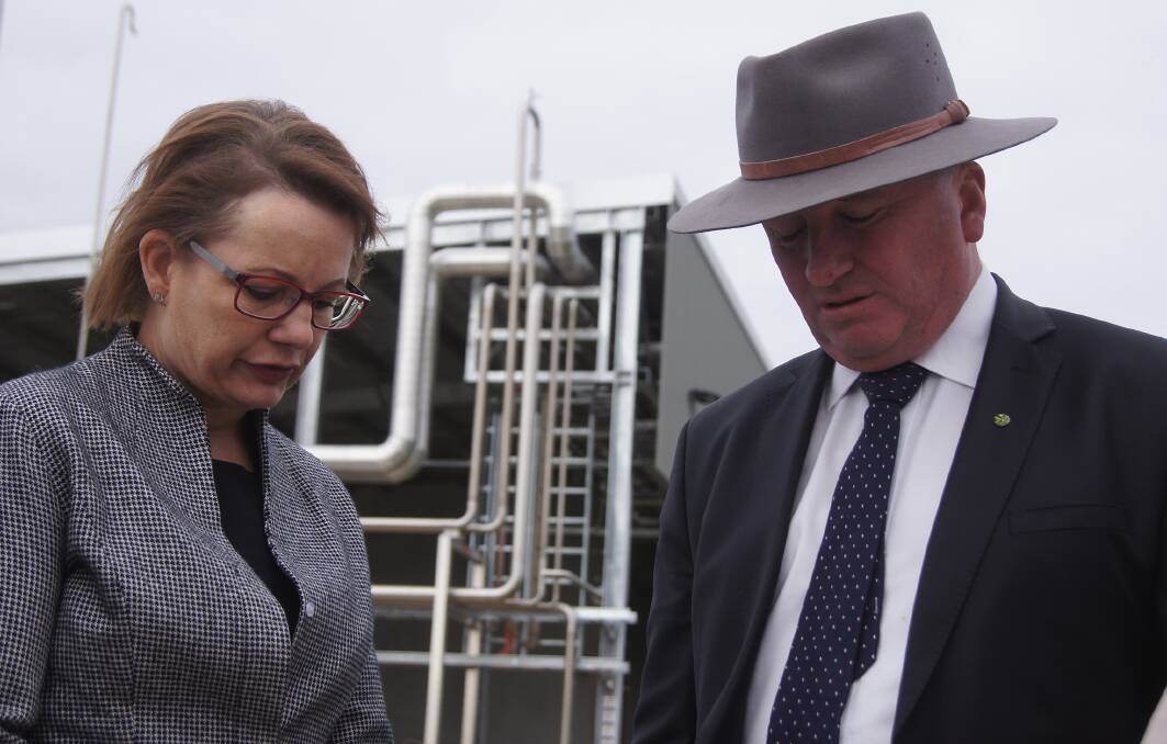 Farrer MP Sussan Ley and Barnaby Joyce