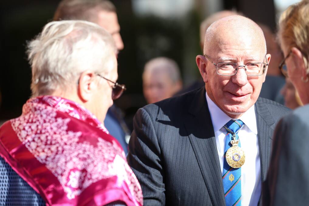 HONOURED GUEST: Australia's Governor-General David Hurley will travel to Wangaratta on the afternoon of Australia Day for the city's community event.
