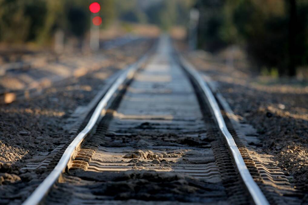 STILL A PROBLEM: Mud holes on the Albury rail line have been an issue for years.