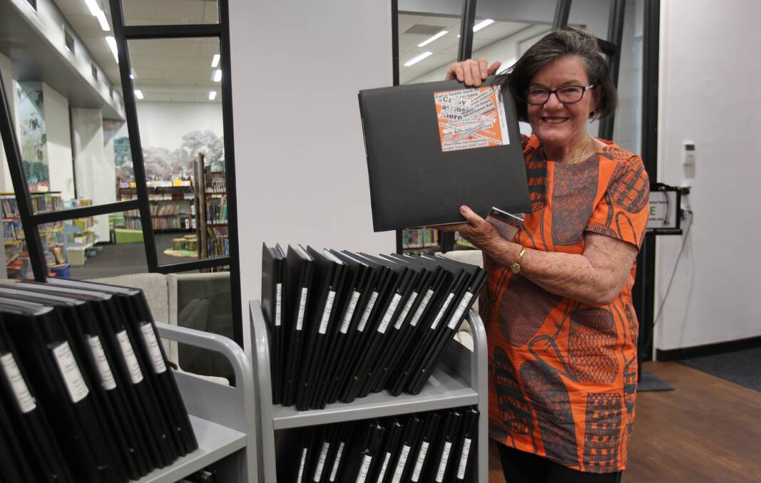 ENSHRINED IN HISTORY: Former Indi MP Cathy McGowan described newspapers as "such a fantastic hands-on piece of history". Picture: SHANA MORGAN