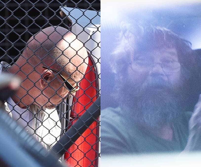 ACCUSED: Darcy McNamara and Phillip Dunn are facing a committal hearing at Wangaratta Magistrates Court for charges of murder, which will hear from 27 witnesses and is expected to run until Monday.
