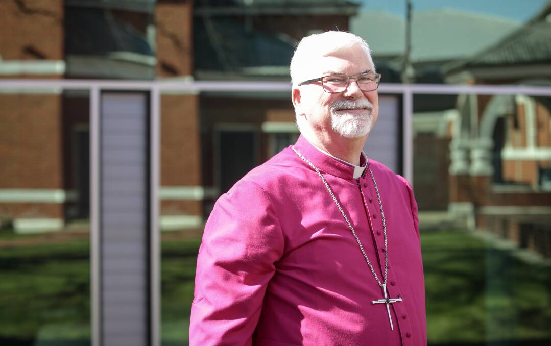 SUPPORT: Wangaratta's Bishop John Parkes will be involved in the hearings.