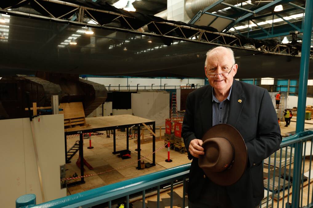 Sound advice: Former deputy prime minister Tim Fischer at last week's Spirit of Anzac Centenary Experience at Wodonga. He has called for a more stable government. Picture: MARK JESSER