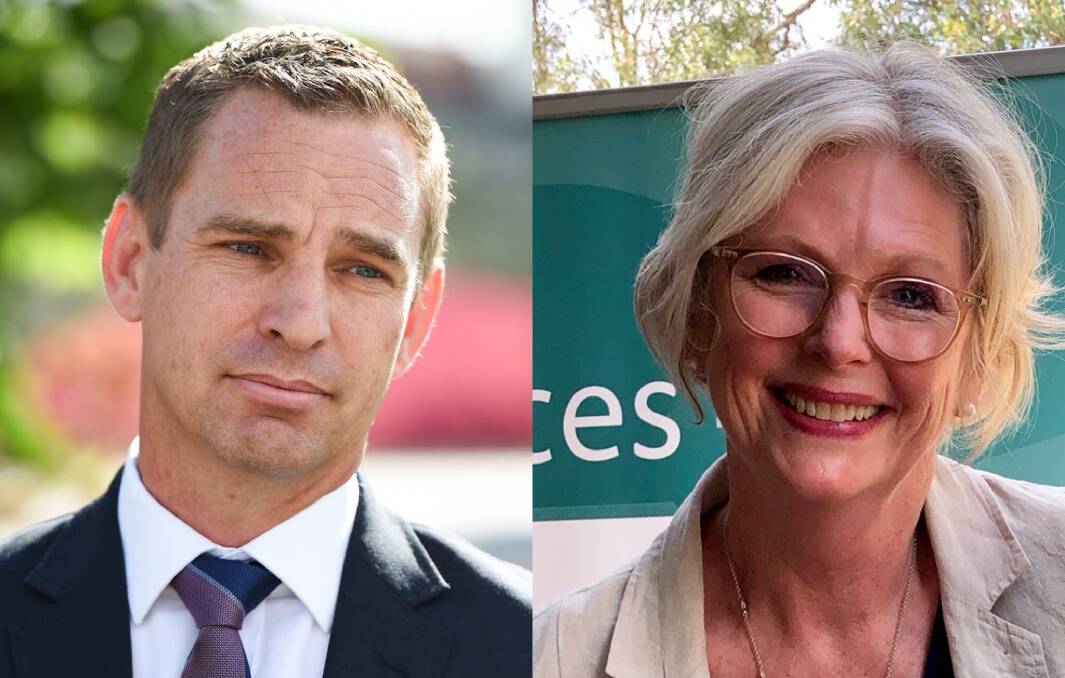 INDI HOPEFULS: Liberal Steve Martin and independent Helen Haines are two of the candidates announced so far.