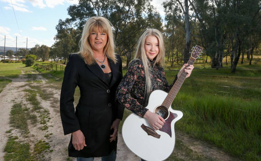 COMING HOME: Sharyn Bilston and her daughter Olivia Britton will be among the performers at the Ride for Ora event in Myrtleford on Saturday. They are hoping for a big crowd from across the Border and North East. Pictures: TARA TREWHELLA.