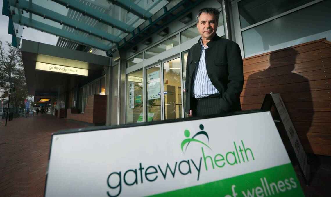WELCOME FUNDING: Gateway Health chief executive Leonard Peady said the program was important for  parents who could not attend centre-based programs.