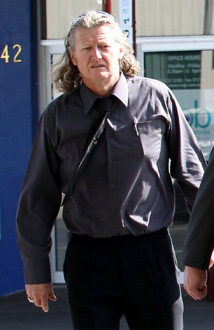 LOCKED UP: Former Tramps Motorcycle Club president Ronnie Harding was sentenced to eight months in jail.
