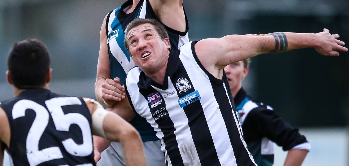 ACCUSED: Brad Thompson has signed on as Murray Magpies coach for 2018, but is facing charged including intentionally causing serious injury.