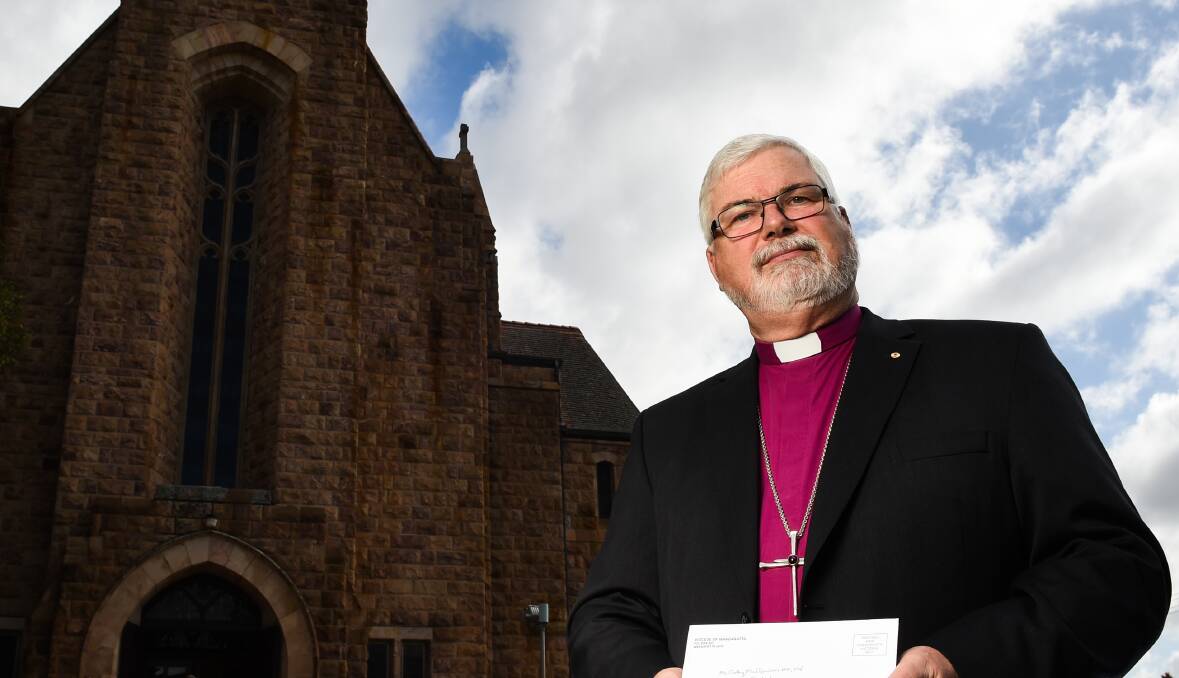 ACCEPTANCE: Bishop John Parkes wants to bless gay and lesbian relationships. 