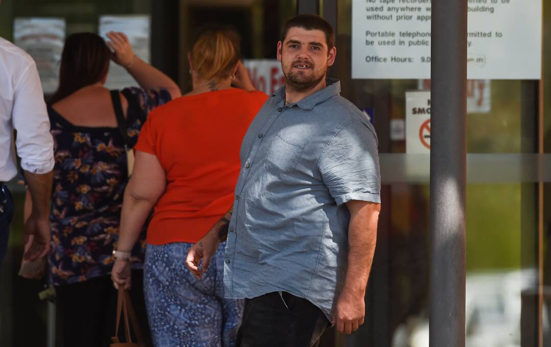 NO JAIL: Orion Harding was yesterday allowed to walk free from court after prosecutors failed in their appeal against his sentence of a community correction order.