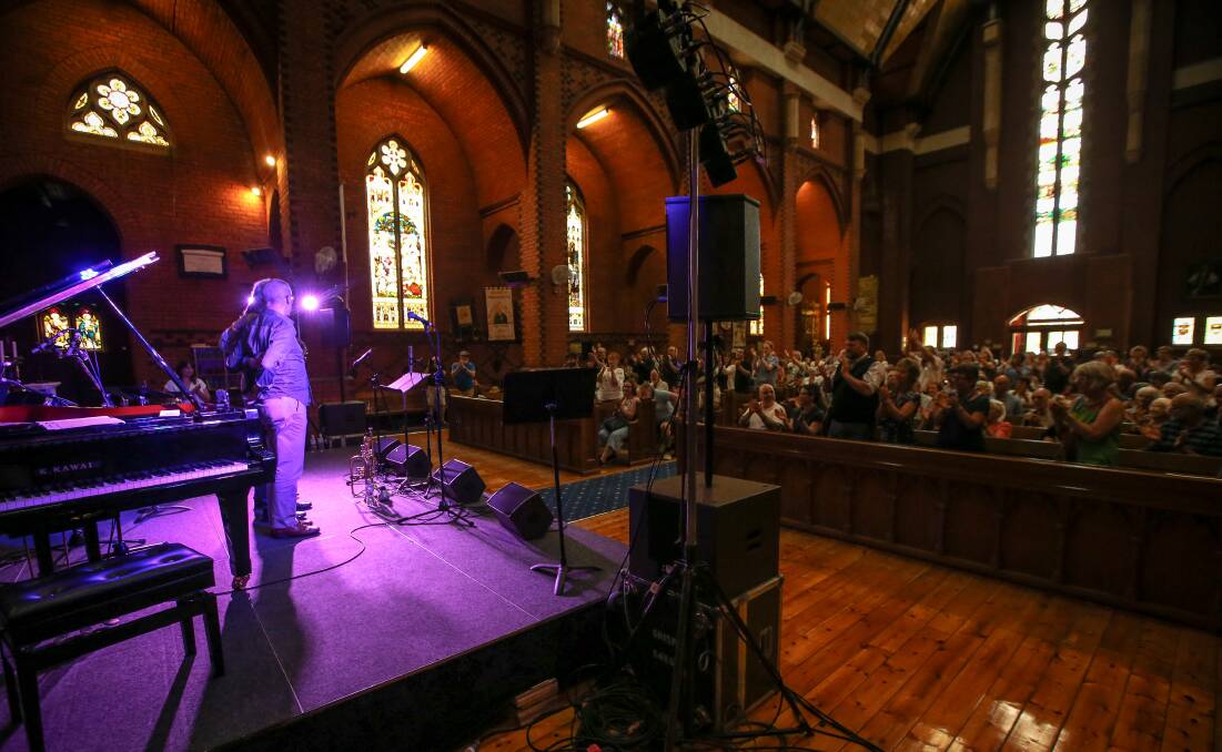 PACKED HOUSE: Holy Trinity Cathedral was a popular venue at the last jazz festival in 2018.