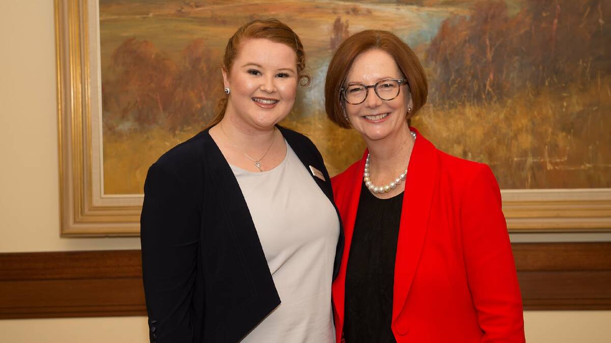 Councillor inspired after meeting Gillard, her leadership idol