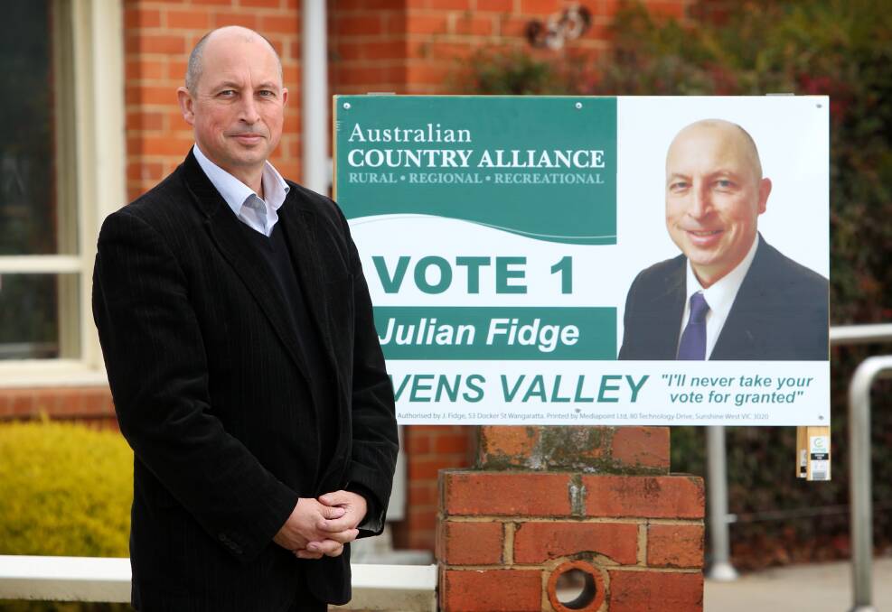ELECTION PLANS: Dr Julian Fidge at his Wangaratta GP clinic.
