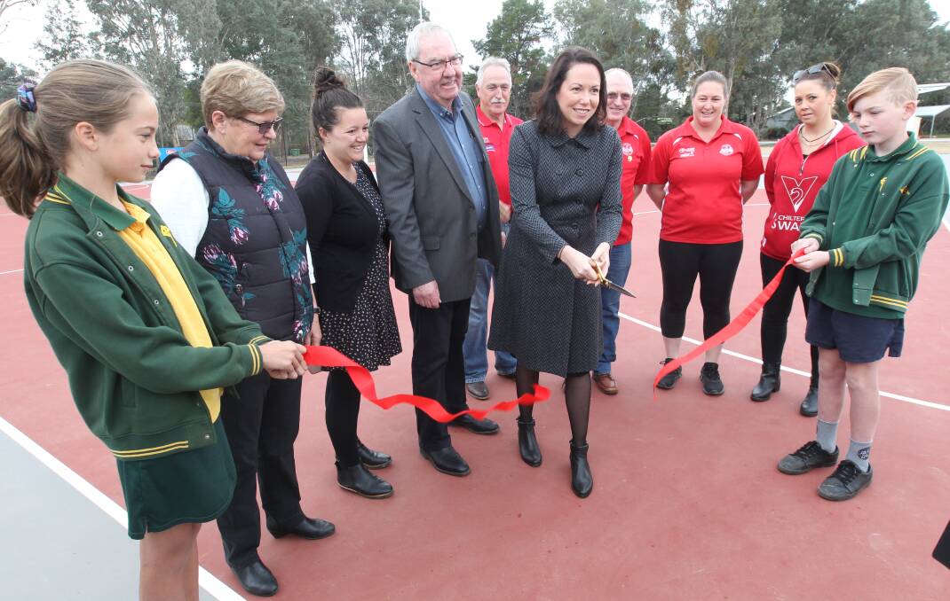 'From the worst to the very best': Swans celebrate new netball courts