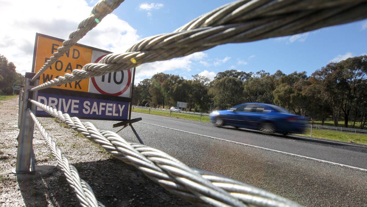 Wires ropes on freeway are a barrier to easy mowing, says MP