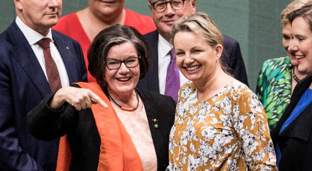 Cathy McGowan and Sussan Ley