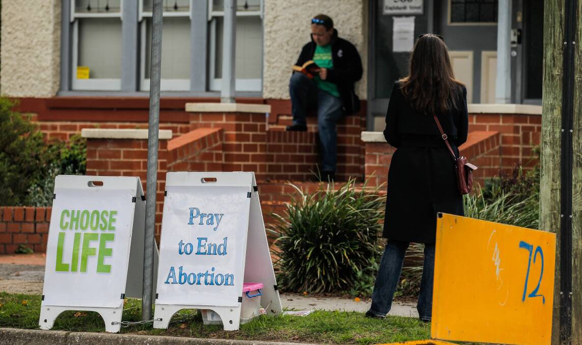 CHOOSE LIFE: I wish protesters who devoted time to shaming women outside the Albury abortion clinic could dedicate themselves to acts which did not harm lives.