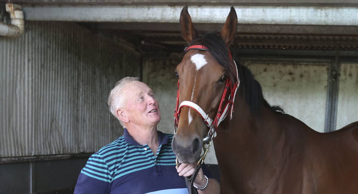 Horse trainer Brian Cox