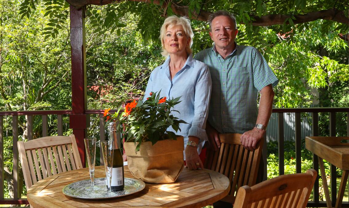 NEED FOR CHANGE: Finches of Beechworth owners Margo Maller and Peter Brygel say most B&B businesses are doing well with turnover, but have to pay extra fees.