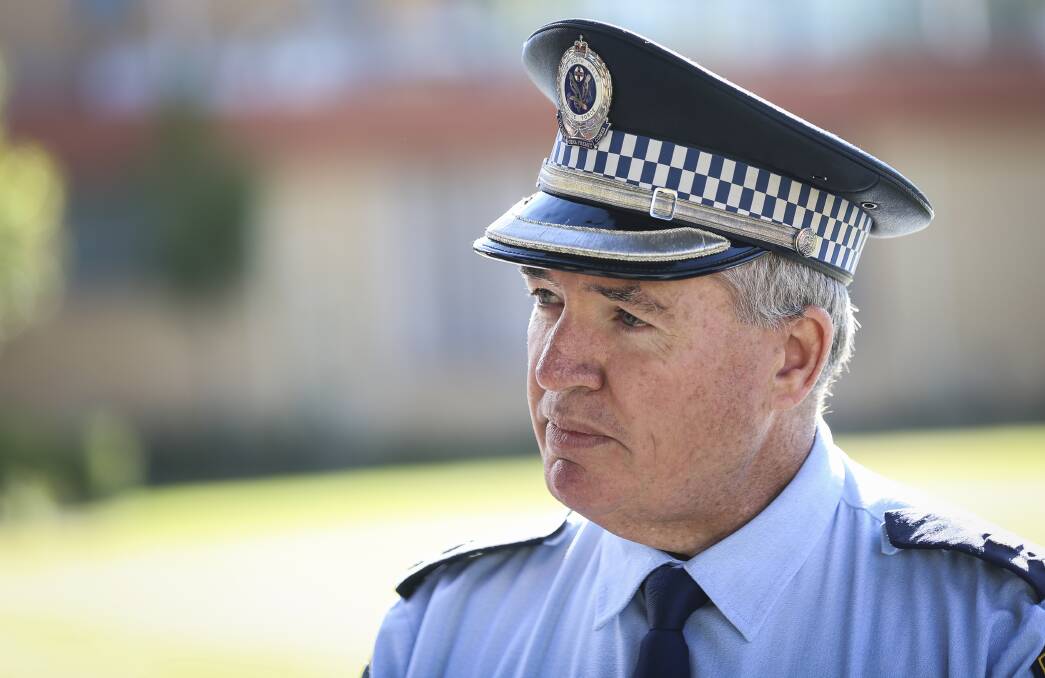 Albury police Inspector Scott Russell 