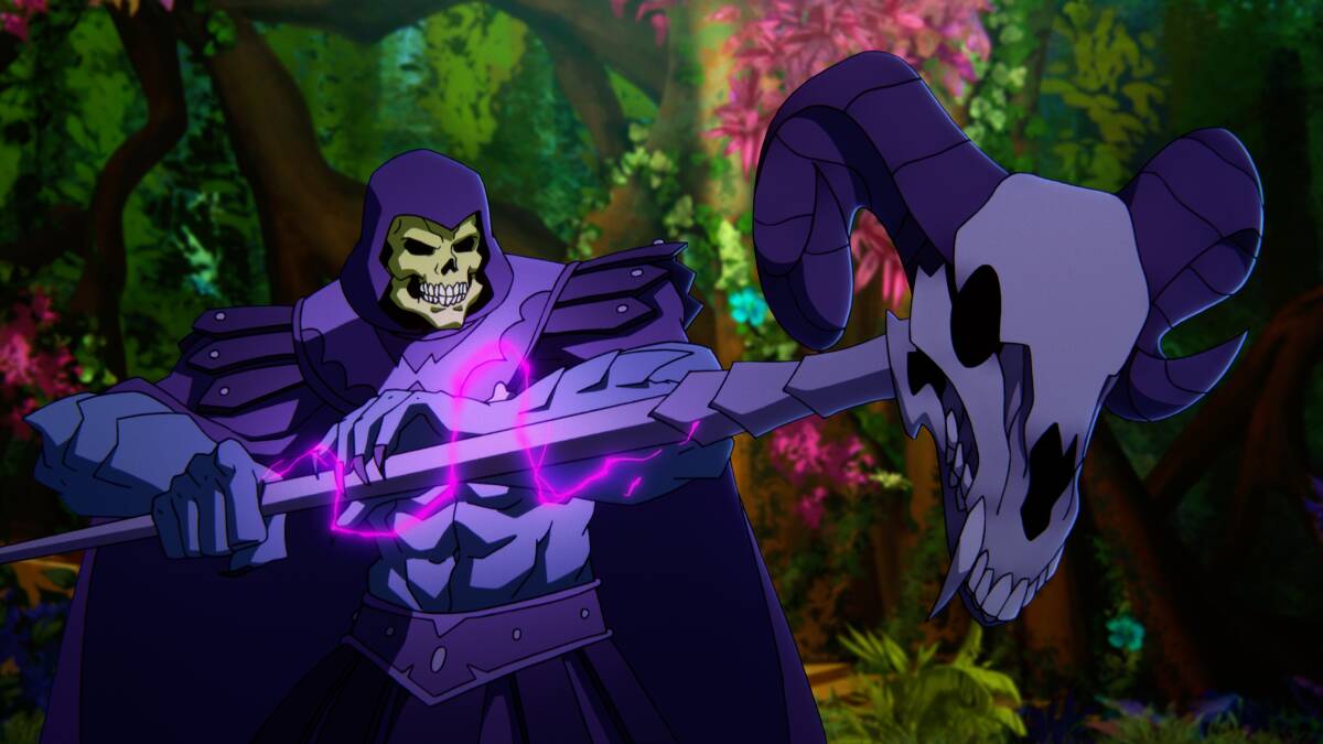 MIXED RESPONSE: Skeletor voiced by Mark Hamill in Masters Of The Universe: Revelation.