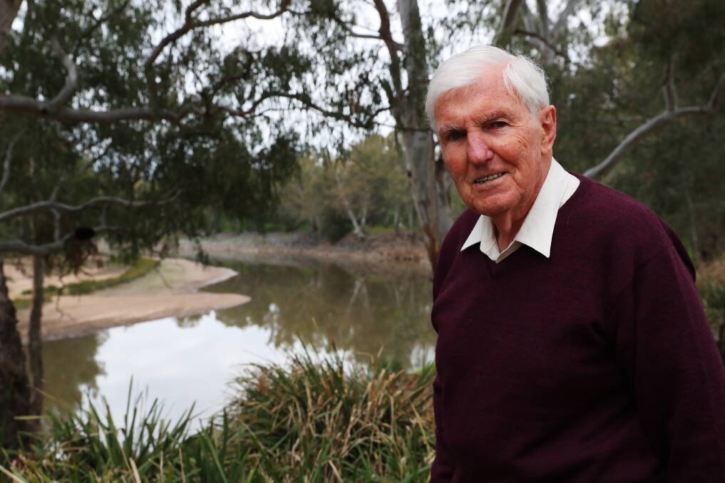 RIVER TALES: Doug Hill's isolation project has uncovered a number of connections and anniversaries from the Sturt voyage of the Murrumbidgee River in 1830. Picture: Emma Hillier