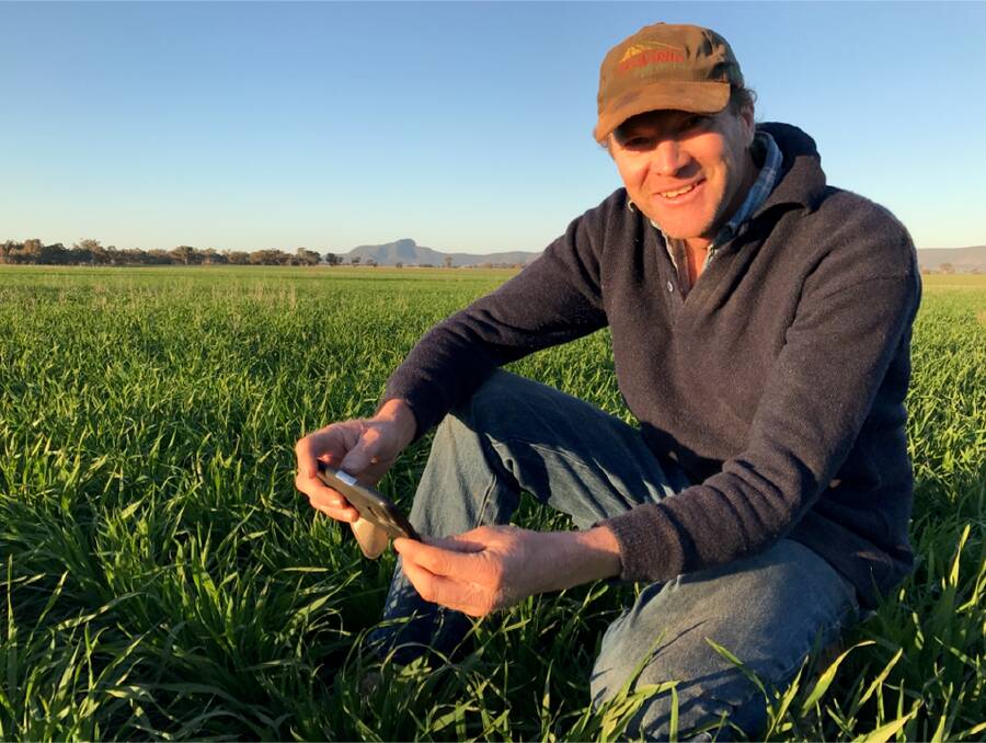 SEEDS OF SUCCESS: Riverina grain grower Warwick Holding will showcase his weed management tools as part of an open farm day during WeedSmart Week at Wagga.
