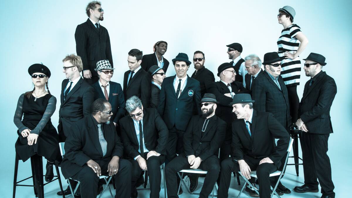 BIG BAND, BIG MOVES: The multi-cultural Melbourne Ska Orchestra is sure to get music fans on their feet when it plays on the Border this weekend.
