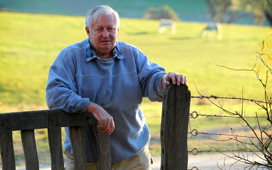 COMMUNITY CAMPAIGNER: Tallangatta advocate and farmer Brian Fraser died peacefully at his family home "Heatherlie" on January 11.