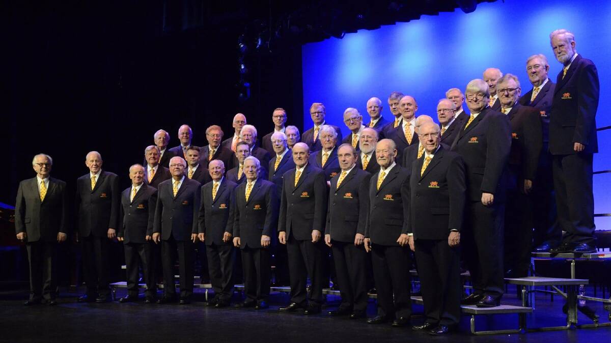 FOUR-PART HARMONY: The Victoria Welsh Choir will perform at the SS&A Club in May to raise money for cancer.