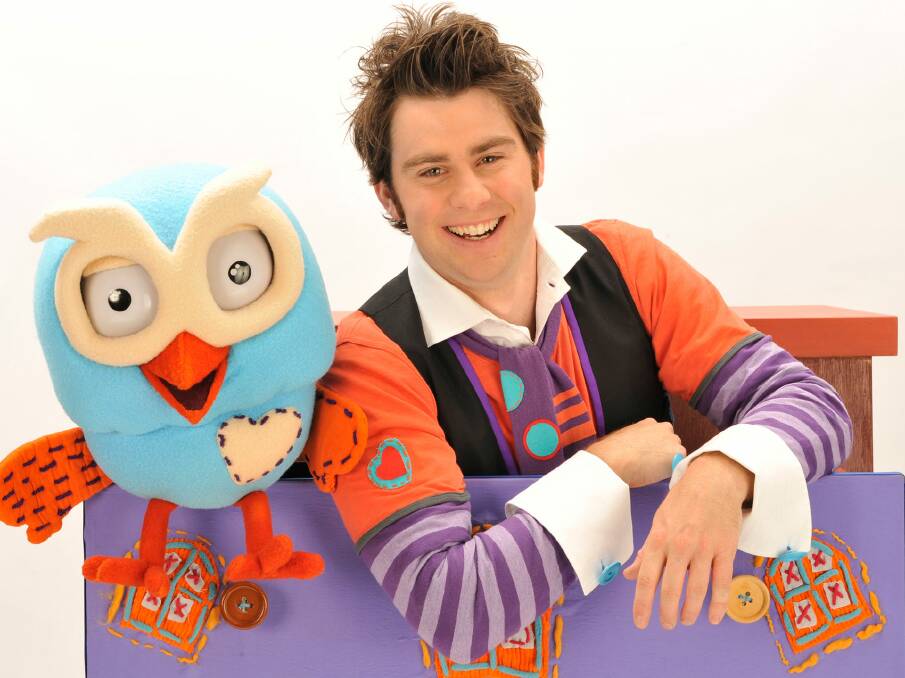 BEST FRIENDS: Hoot the Owl and Jimmy Giggle will bring their fun, and all their friends, to The Cube Wodonga this month.