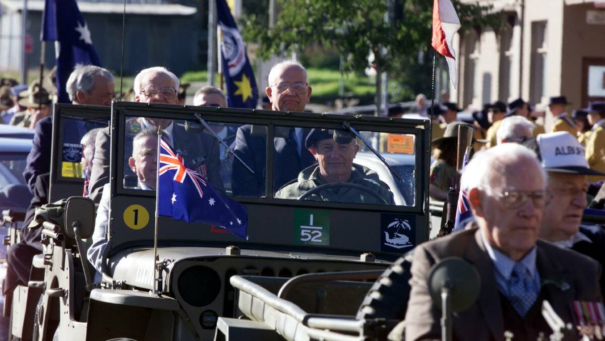 ANZAC MARCH: The stories from our dwindling World War II servicemen and women should be recorded before they are lost forever, says Albury reader Howard Jones.