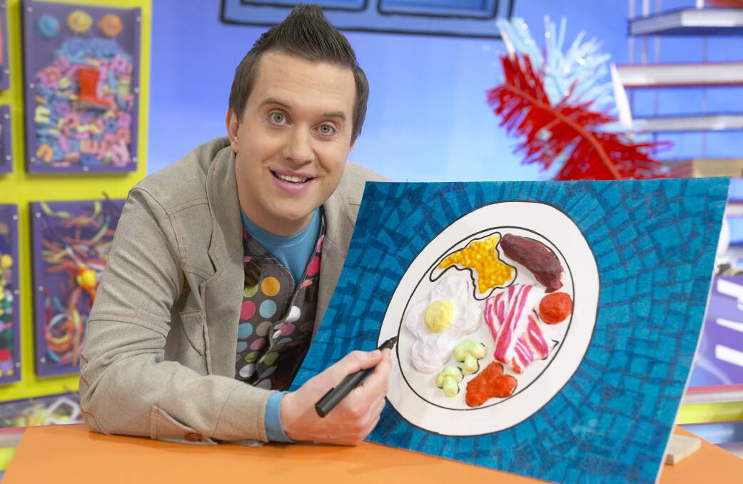 WHAT A CLEVER IDEA: Phil Gallagher says Mister Maker Returns Live will be fun for art, craft and dancing fans of all ages. There will be two shows at Albury Entertainment Centre on July 3.
