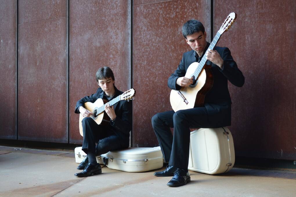 CREATIVE FAMILY: Brothers Ziggy and Miles Johnston will perform in Albury as part of the Albury Chamber Music Festival countdown.