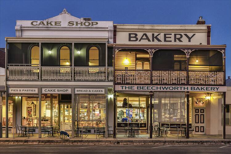Beechworth Bakery: Check out the interesting activities offered at the Bakery, enjoy a tea or coffee, and peruse the many different products in the complex.