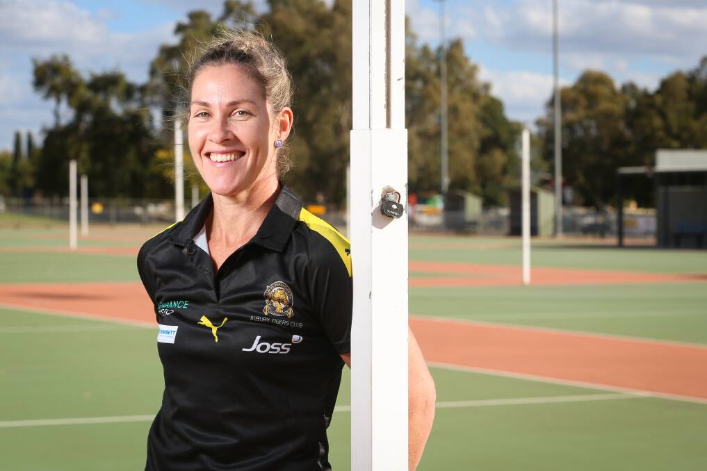 NEW SEASON, NEW CLUB: Thurgoona premiership player Kristen Andrews is enjoying her first season in the Ovens and Murray League after joining Albury Tigers this season. Picture: JAMES WILTSHIRE