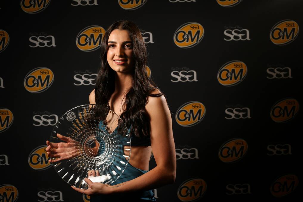 TALENTED: Lavington's Tayla Furborough was awarded the B-grade best and fairest award after receiving 25 votes throughout the season. Picture: JAMES WILTSHIRE