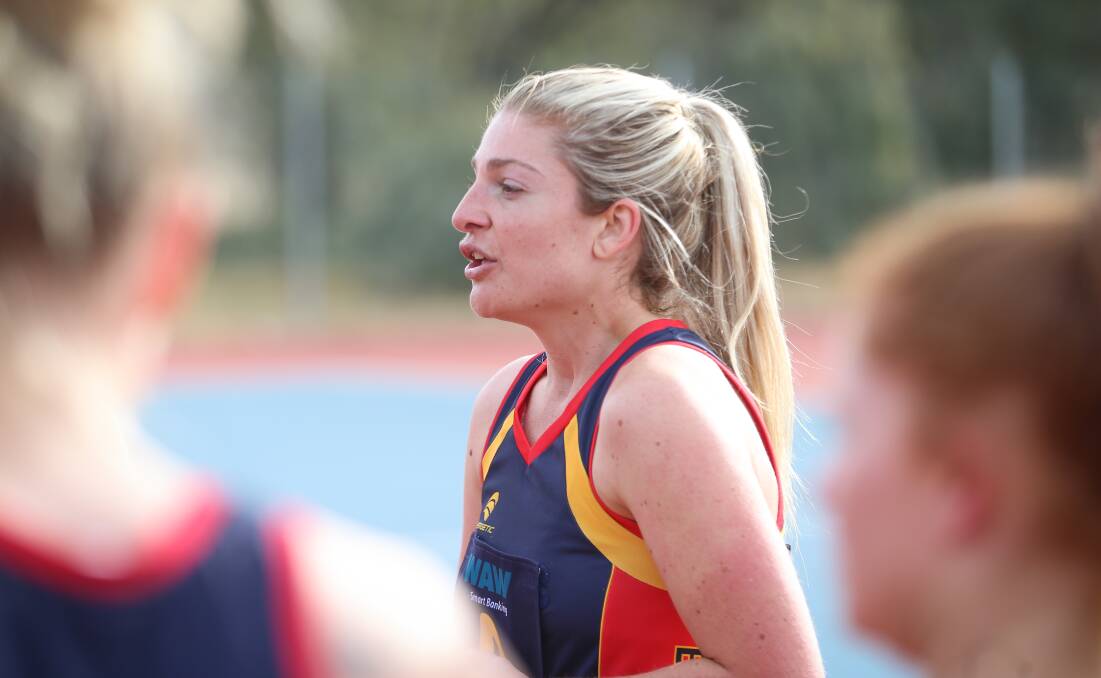 THERE IN SPIRIT: Billabong Crows' playing coach Millie Ferguson will not be able to attend the club's games against Osborne this weekend due to residing in Yarrawonga. Victorian-based players are still in the midst of the lockdown.