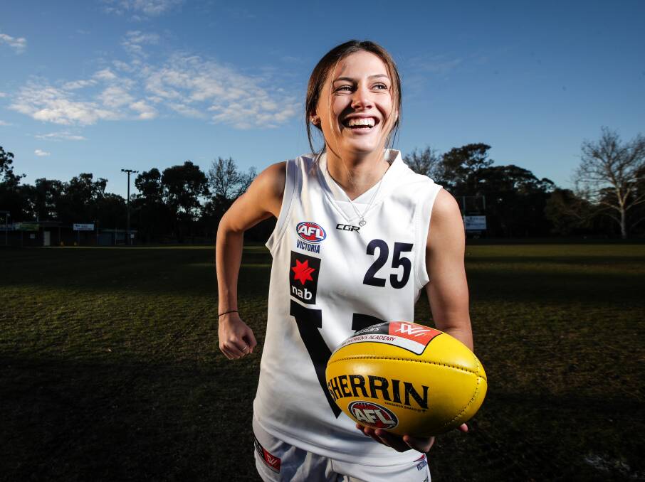 Olivia Barber will be among the Murray Bushrangers to play in this weekend's round one curtain raiser clash against the Oakleigh Chargers at Wangaratta.
