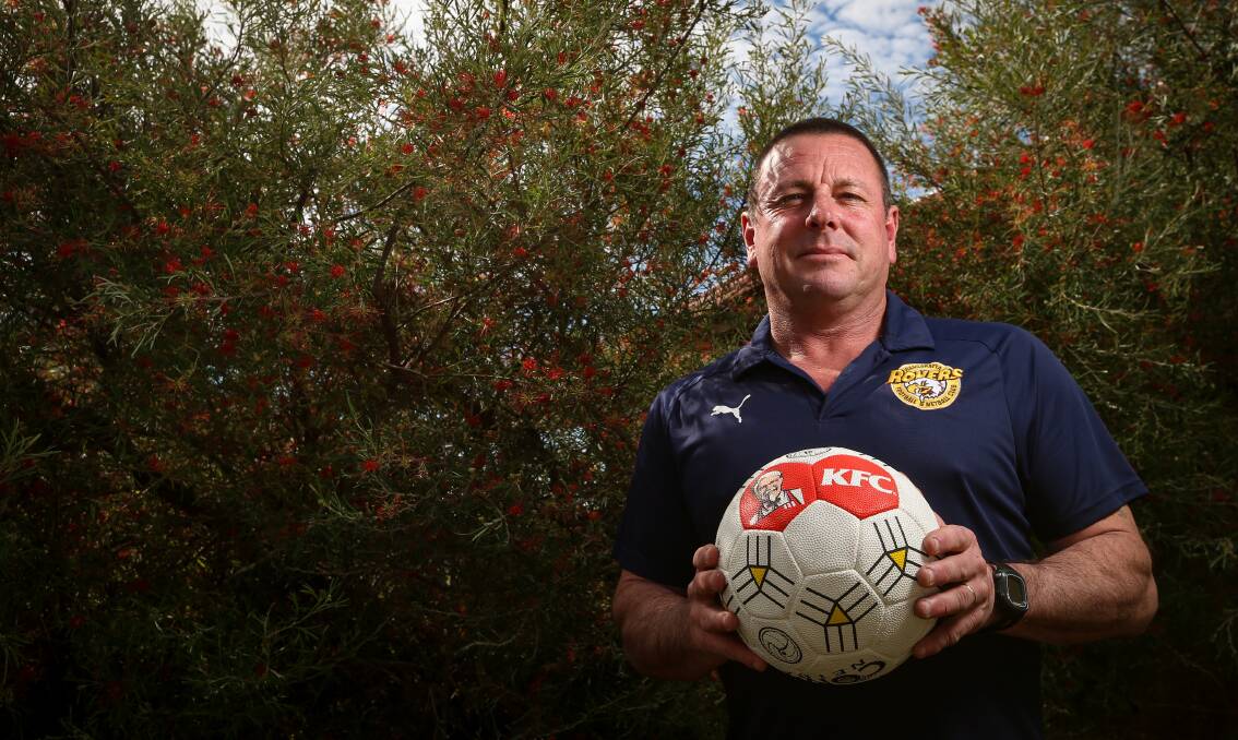 PASSIONATE: Wangaratta Rovers' netball coach Noel Halton reflects on his first season at the helm of the Hawks' A-grade. Picture: JAMES WILTSHIRE