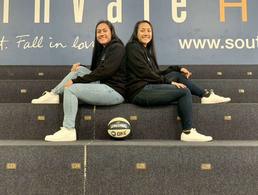 DOUBLE TROUBLE: Identical twins Geralynn and Geraldynn Leaupepe are the Bandits' latest additions after joining the side from New Zealand.