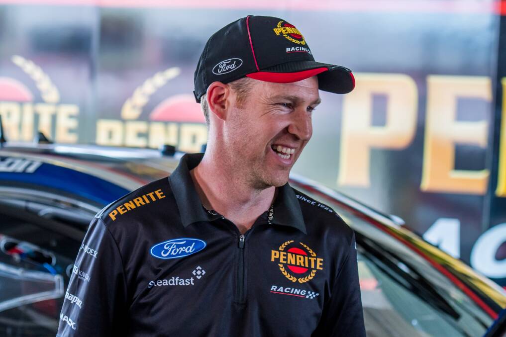 ALL SMILES: Albury's Dave Reynolds is preparing to race in the Bathurst 1000 this weekend alongside his co-driver Luke Youlden. Picture: TIM FARRAH